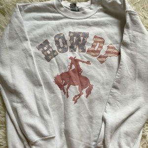 Howdy American Flag Sweatshirt